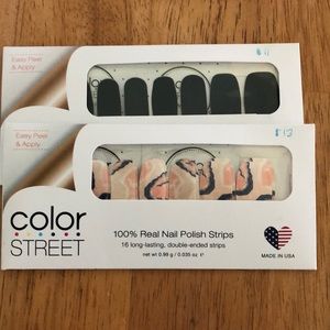 Color Street Steel City Crystal Cage Lot